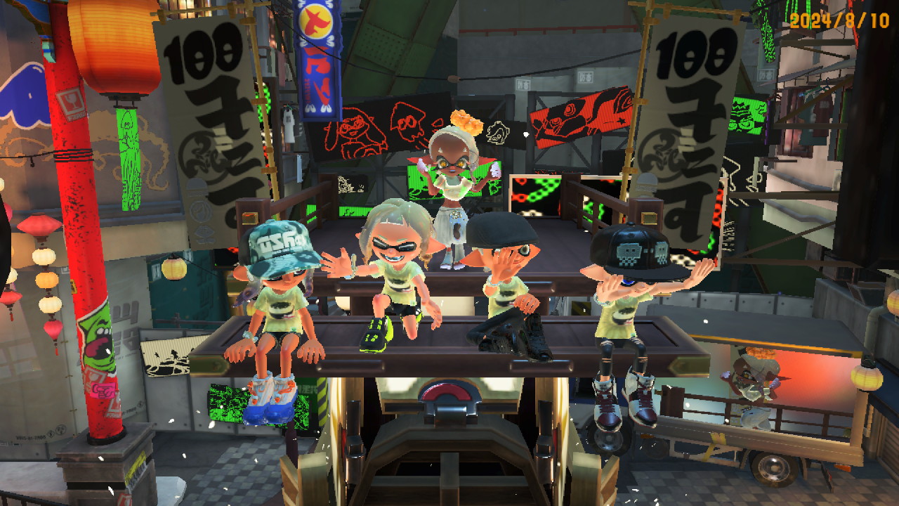 スプラトゥーン3　2024年夏　100倍マッチ勝利ごほうび